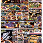 Poster 3DJoes Vehicles (1986-1987) 24"x36" 60,96cm x 91,44 cm Dans un cadre sous verre cela serait niquel