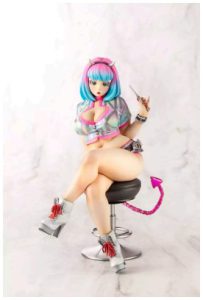 Statuette Sculptor Original Katie Moon's Trick or Treat by Yoshiki Fujimoto