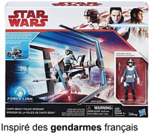 Canto Bight Police Speeder & Canto Bight Police